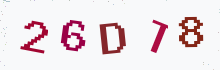 Captcha image - type the characters you see