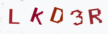 Captcha image - type the characters you see