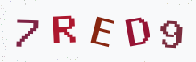 Captcha image - type the characters you see