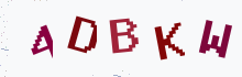 Captcha image - type the characters you see