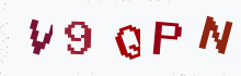 Captcha image - type the characters you see