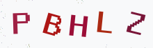 Captcha image - type the characters you see