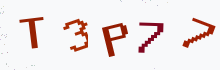Captcha image - type the characters you see